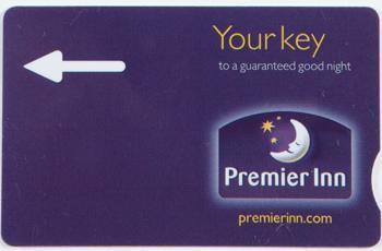 Premier Inn Hotel Key Card