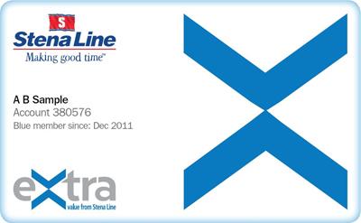 stena line blue card