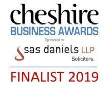 Cheshire Business Awards 2019 Finalist