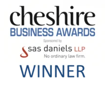 Cheshire Business Awards 2018 Winner